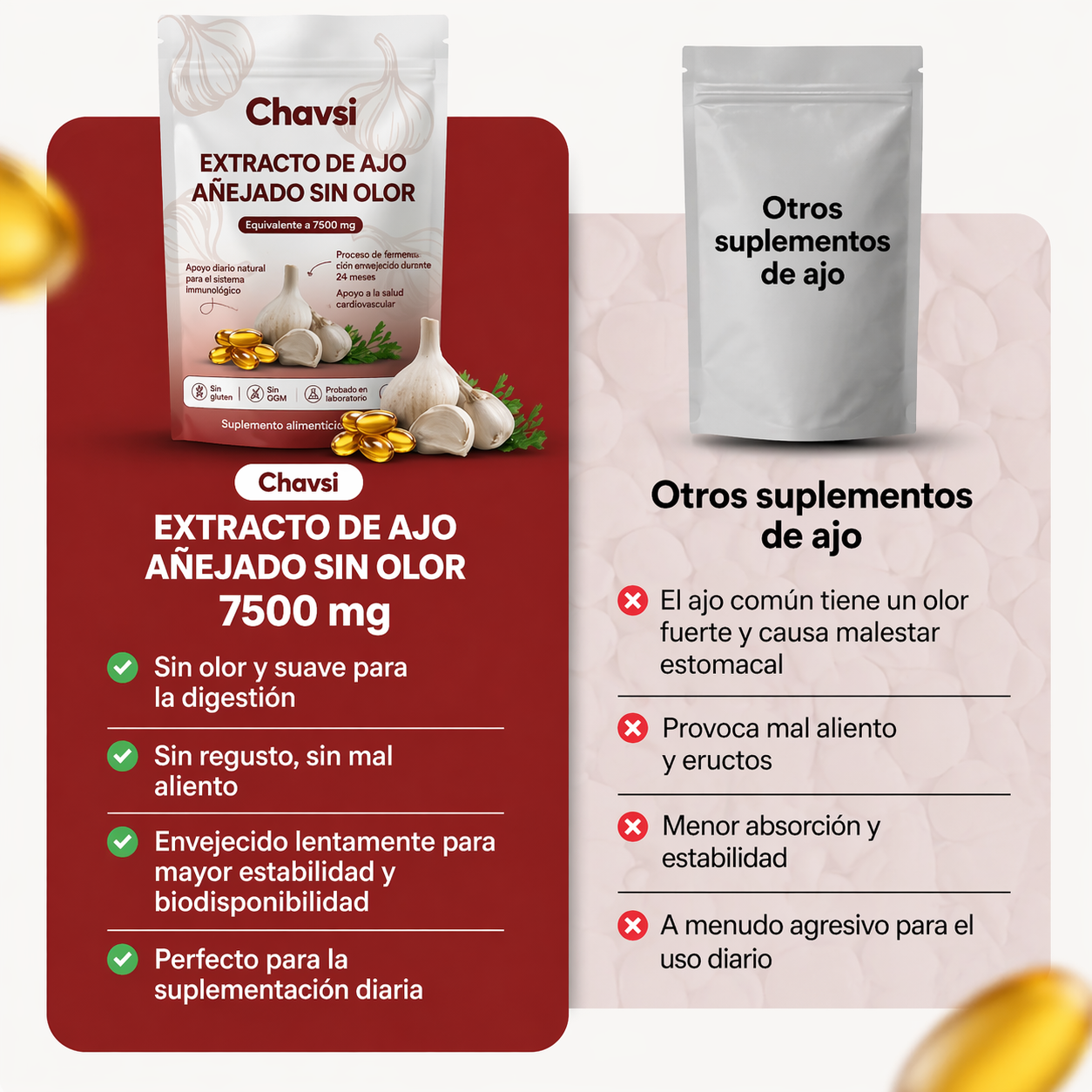 Extracto de Ajo Madurado: Formulado Por Expertos