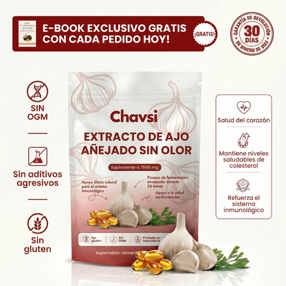 Extracto de Ajo Madurado: Formulado Por Expertos
