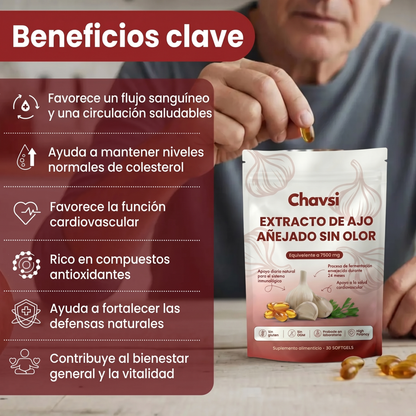Extracto de Ajo Madurado: Formulado Por Expertos