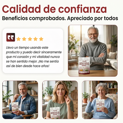 Extracto de Ajo Madurado: Formulado Por Expertos